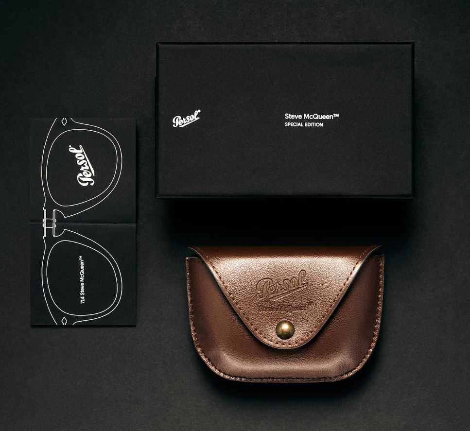 thumbnail image 2 of Persol Fodero 714SM Steve McQueen Folding Case – Astuccio Pieghevole For Glasses 2 of 4
